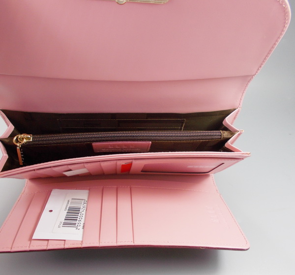 กระเป๋าสตางค์ ELLE ม่วง-ชมพู ใหม่ แท้