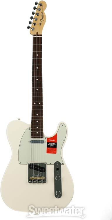 Fender American Professional Telecaster - Olympic White with Rosewood Fingerboard