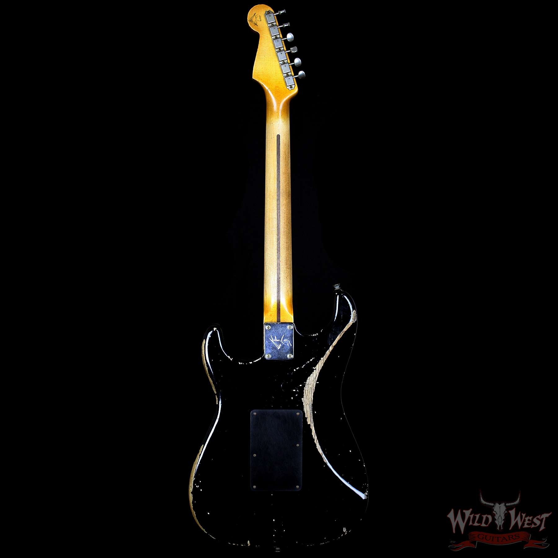 Fender Custom Shop Masterbuilt Relic 1957 Stratocaster Black w/ Floyd by John Cruz