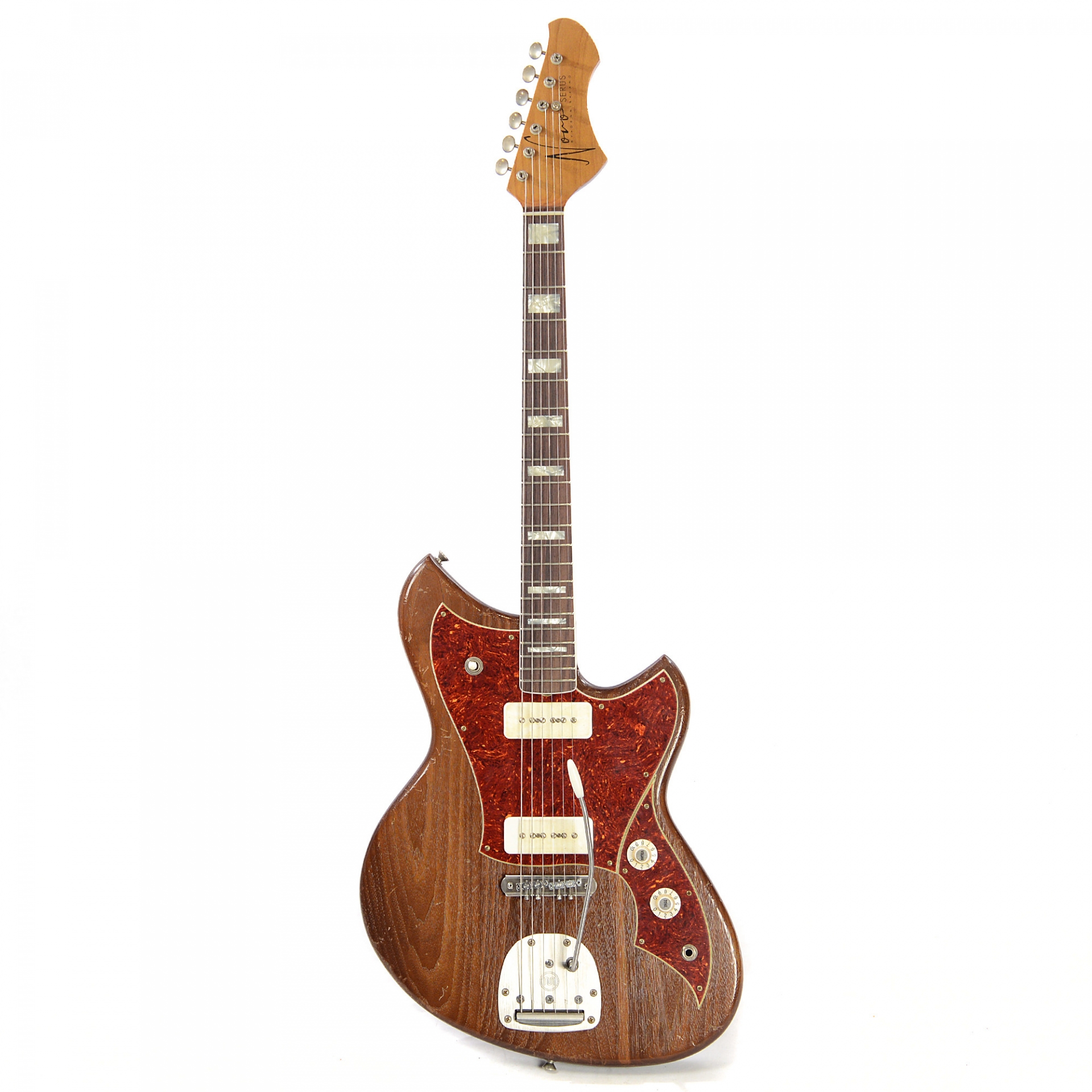 Novo Serus J Amber w/Fralin P90s & Gig Bag No.16032