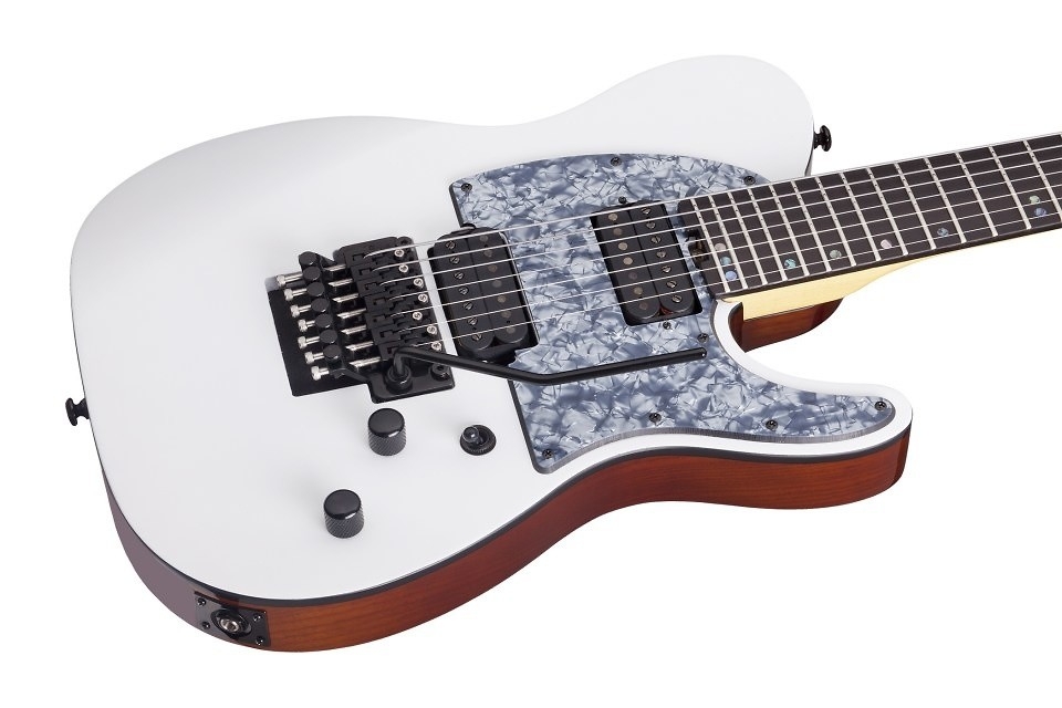 Schecter Wes Hauch PT-7 FR Satin White