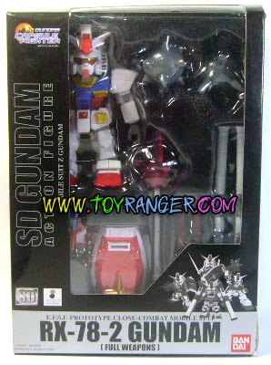 SD Gundam Action Figure RX-78-2 Gundam [Full Weapons] (แท้)