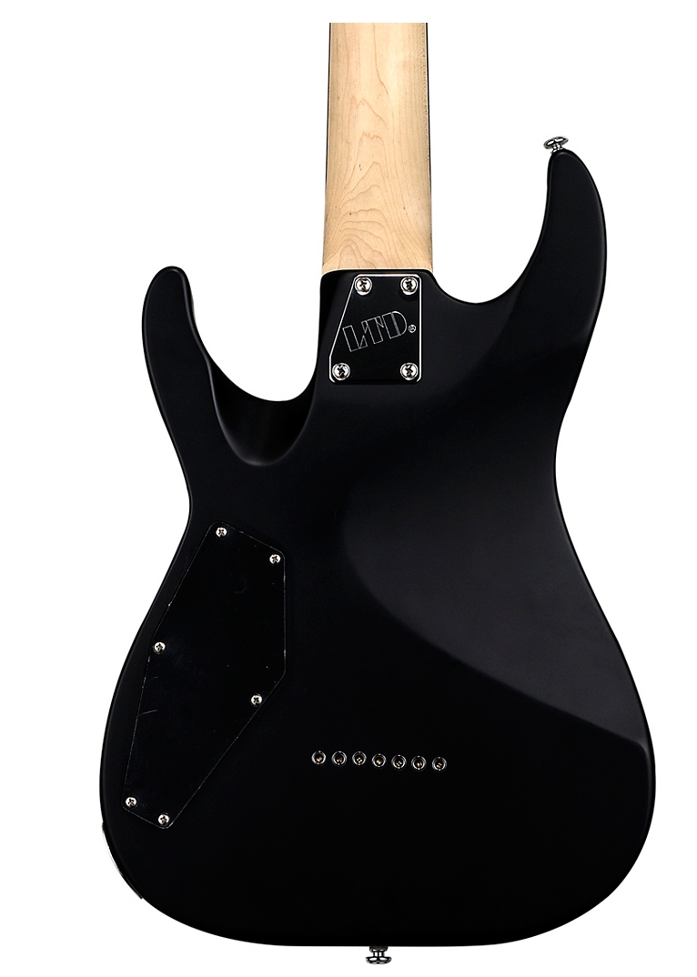 ESP LTD MH-17 7-String Electric Guitar Satin Black