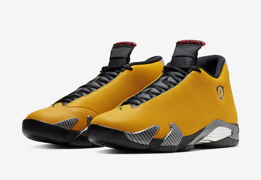 Nike Air Jordan 14 Retro Reverse Ferrari Yellow