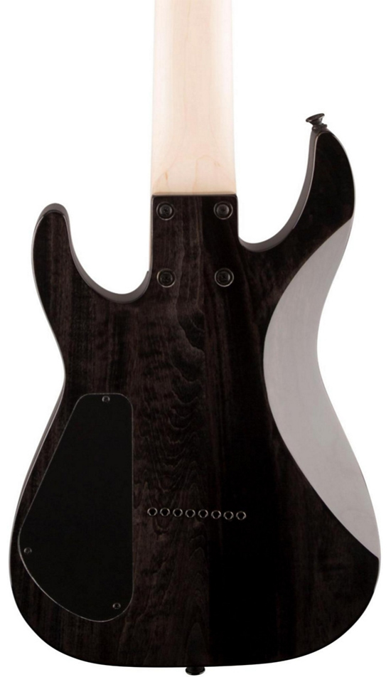 Jackson JS32-8 Dinky DKA QM 8-String Electric Guitar Transparent Black