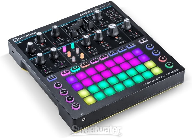 Novation Circuit Mono Station Paraphonic Analog Synthesizer and Sequencer