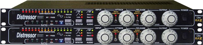 Empirical Labs EL8X Distressor Compressor Stereo Pair With British Mod and Image Link