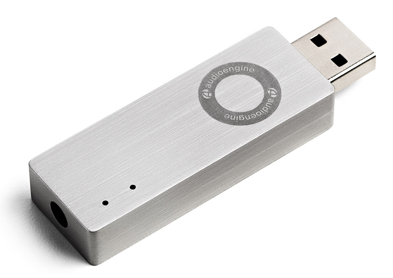 Audioengine D3 24-bit Digital to Audio Converter & Headphone Amplifier (Silver)