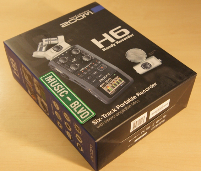 Zoom H6 All Black Handy Recorder