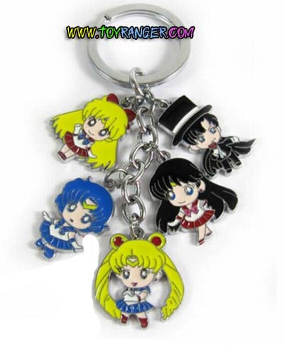 พวงกุญแจองุ่นโลหะเซเลอร์มูน Sailormoon 2