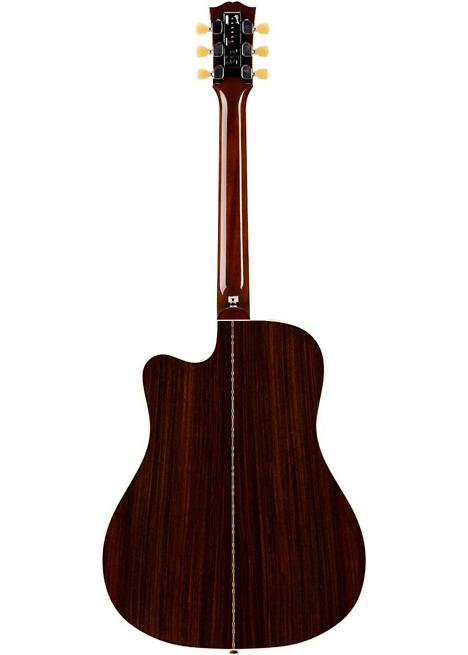 Gibson 2016 Songwriter Progressive Square Shoulder Cutaway Dreadnought Acoustic-Electric Guitar - Autumn Burst