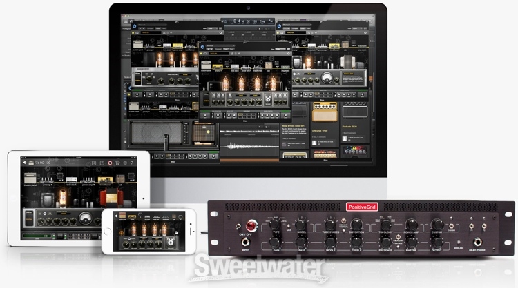 Positive Grid BIAS Rack Amp Match Rackmount Preamplifier