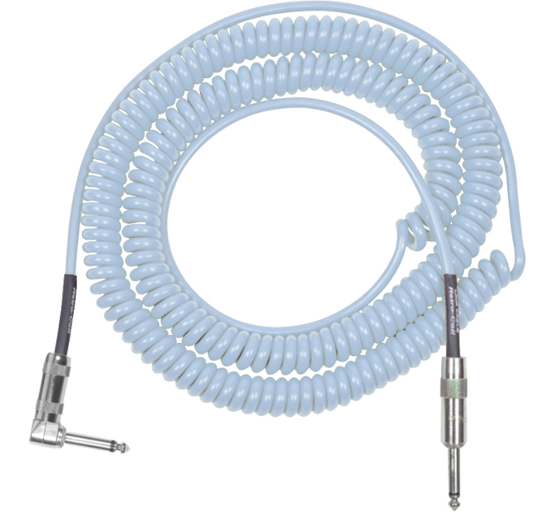 Lava Retro Coil 20 Foot Instrument Cable Straight to Right Angle