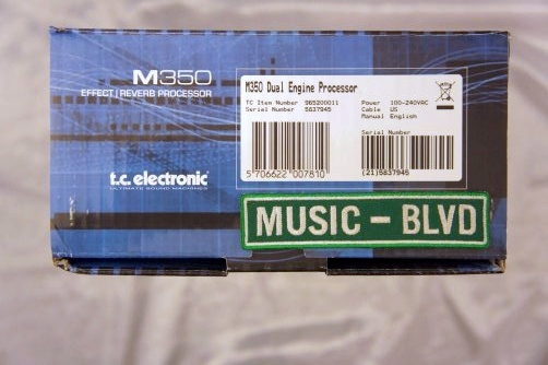 TC Electronic M350 Reverb and Effects Processor