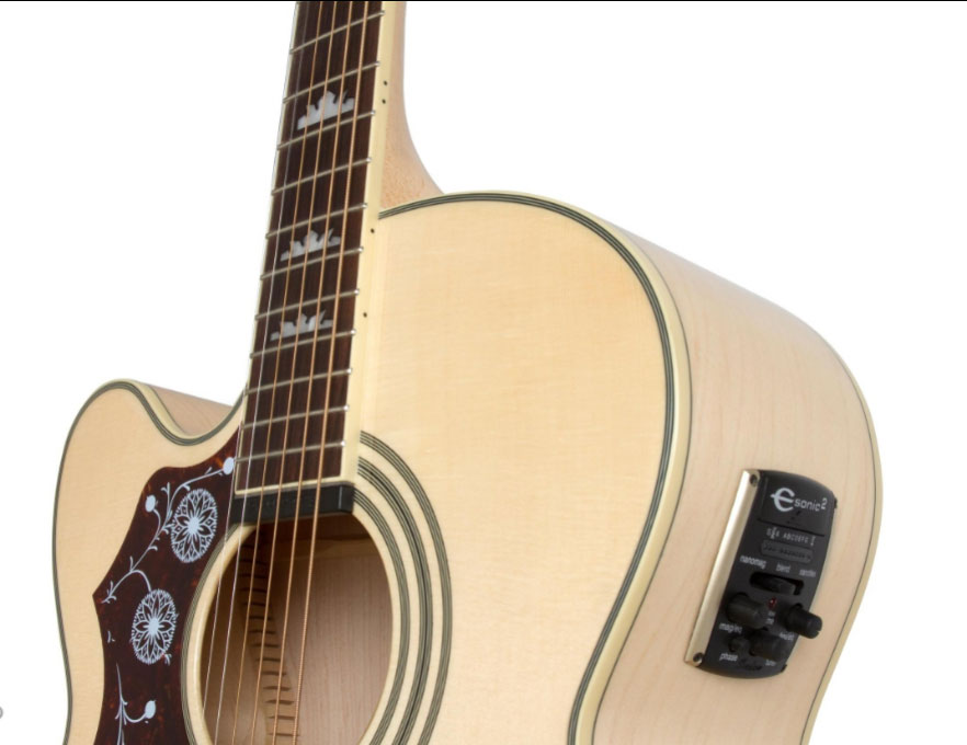Epiphone Limited Edition EJ-200SCE Left-Handed Acoustic-Electric Guitar