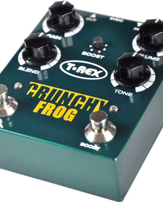 T-Rex Engineering Crunchy Frog Classic Overdrive with Boost Guitar Effects Pedal