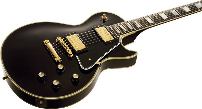 Gibson Custom 1960 50th Annniversary Les Paul Custom Electric Guitar (Ebony)