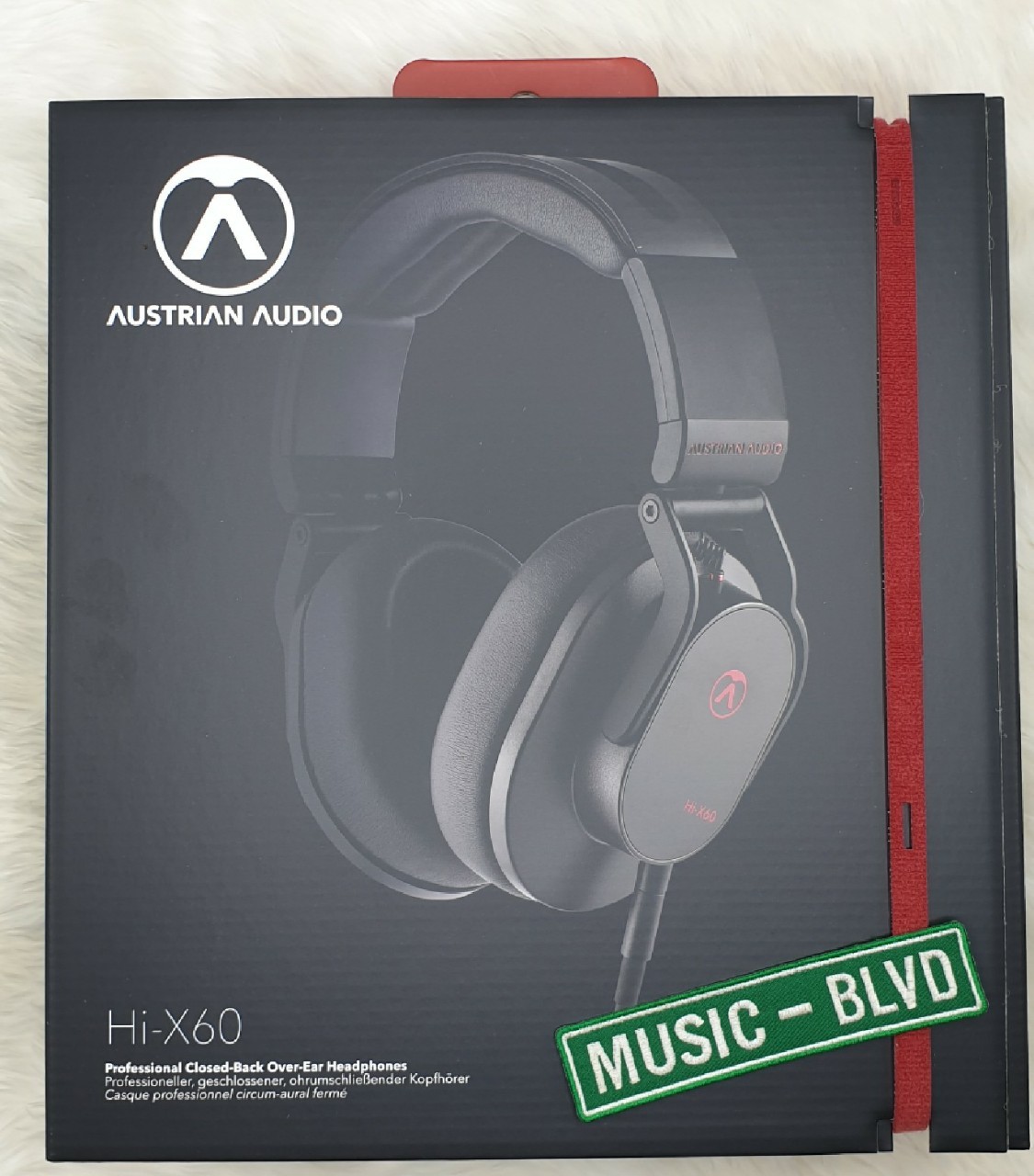 Austrian Audio Hi-X60 Professional Closed-back Over-ear Headphones