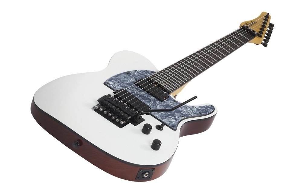 Schecter Wes Hauch PT-7 FR Satin White
