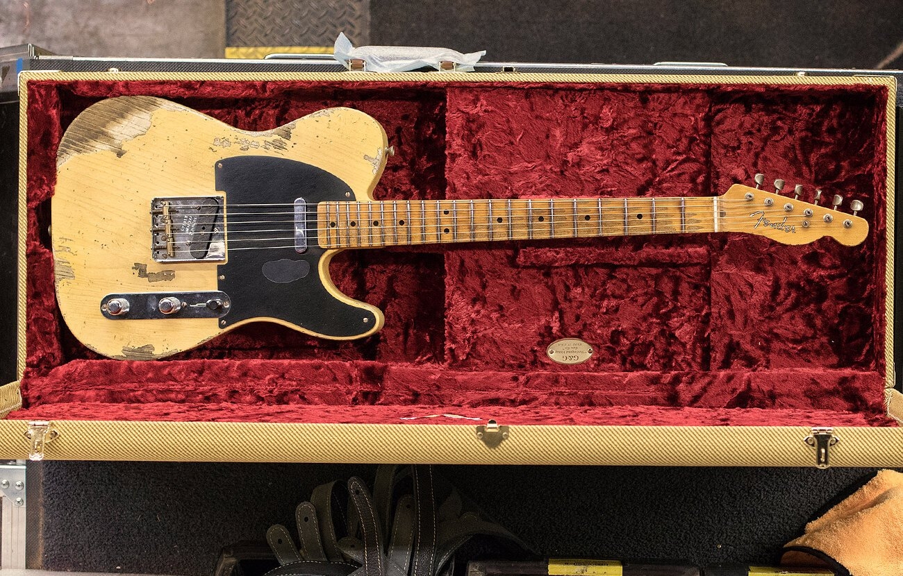 Fender Custom Shop 1951 Heavy Relic Nocaster - Faded Nocaster Blonde - NAMM