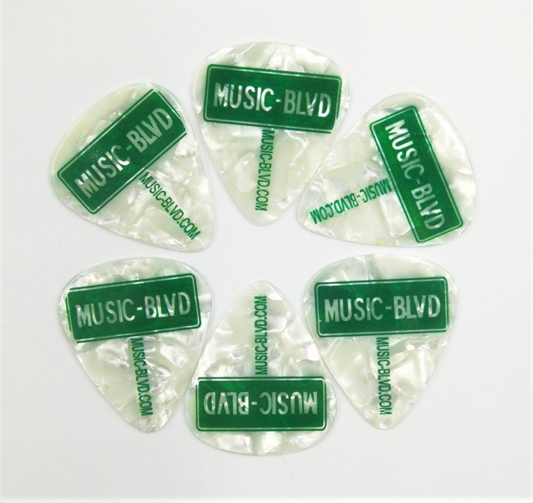 ปิ๊กกีตาร์ BLVD Picks WP10 ความหนา 1.0 mm. (Set of 6) Made in USA.