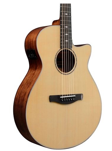 Ibanez AEG200 Solid Top Grand Concert Acoustic-Electric Guitar Low Gloss Satin