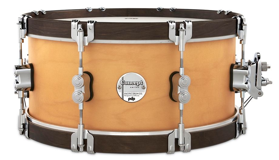 PDP by DW Concept Classic Snare Drum with Wood Hoops 14 x 6.5 in.
