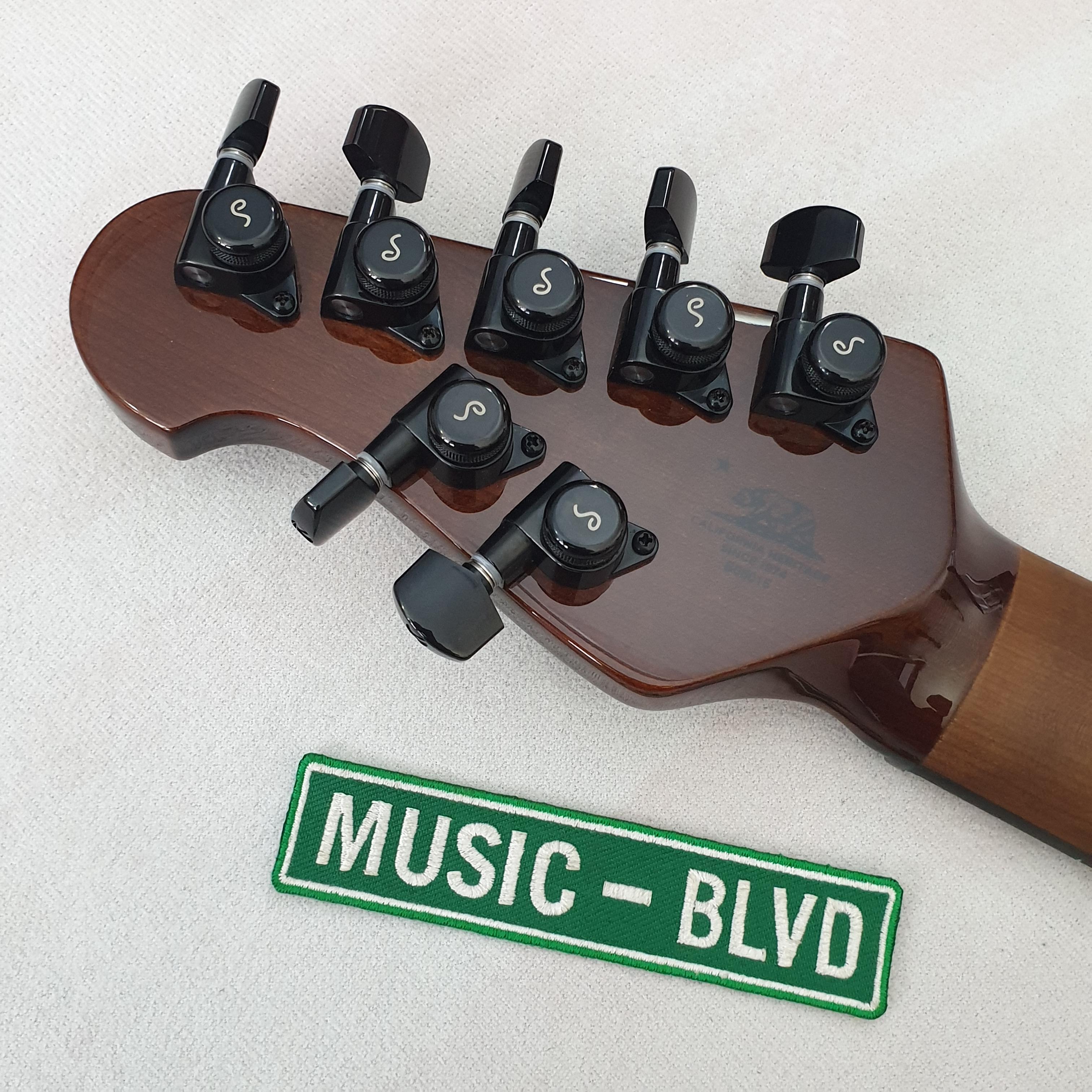 Ernie Ball Music Man Jason Richardson 7-String Cutlass Empress White