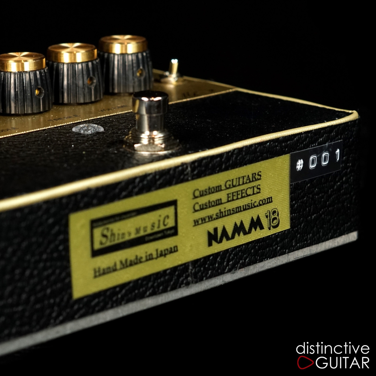 Shins Music MK-2 Overdrive Black Tolex #001 - NAMM Featured