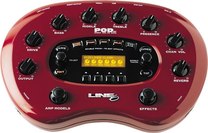 Line 6 POD XT Guitar Multi Effects Processor