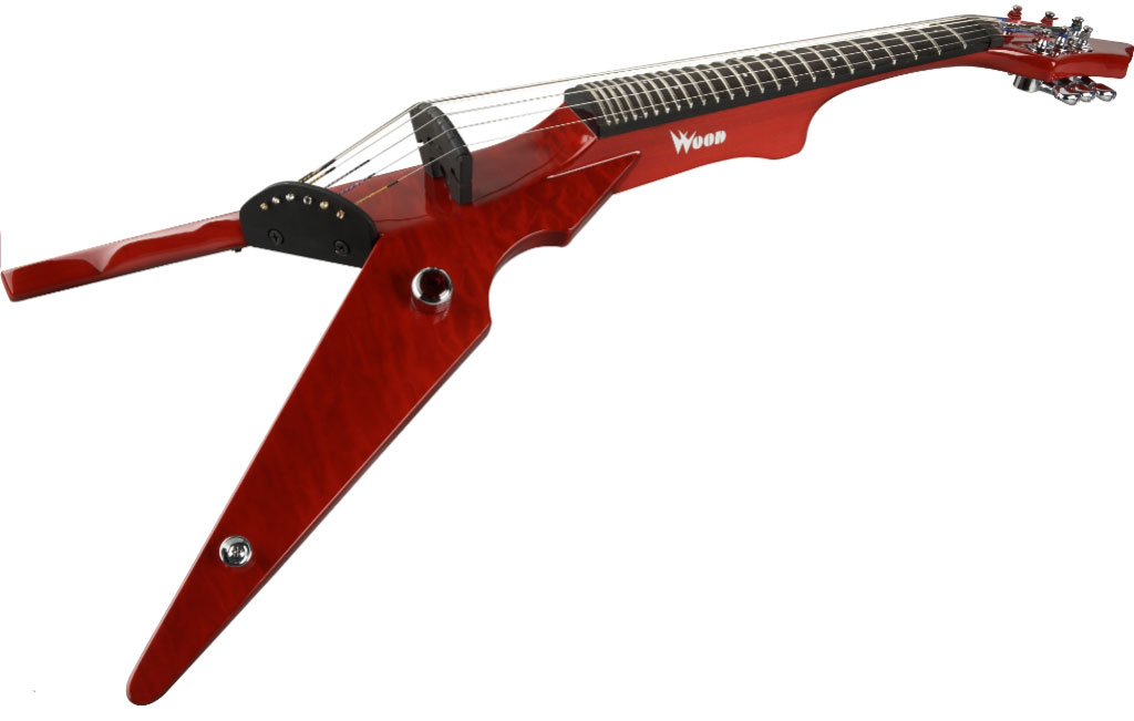 Wood Violins 6-String Fretted Viper Electric Violin