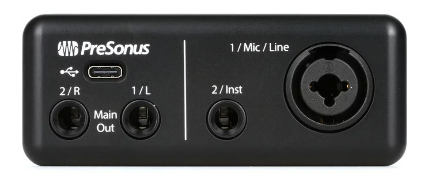 PreSonus AudioBox Go 2x2 USB-C Audio Interface