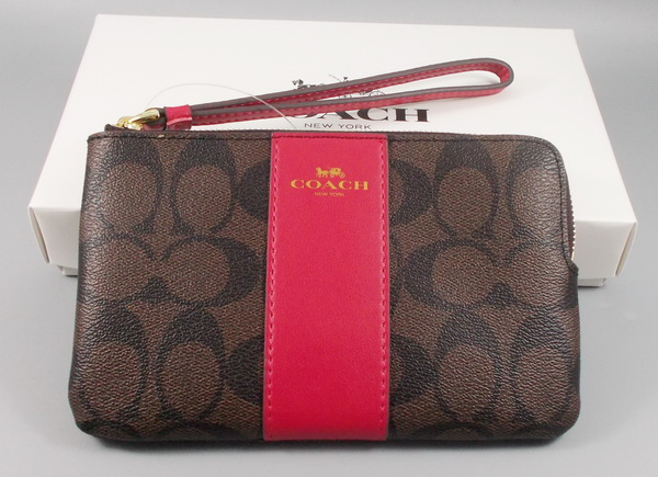 กระเป่าคล้องมือ COACH - NEW YORK 1 zip (Size S) ใหม่ แท้ สำเนา