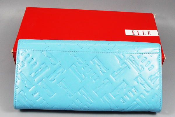 กระเป๋าสตางค์ ELLE ฟ้า ใหม่ แท้