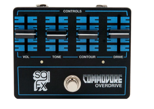 SolidGoldFX Commodore Overdrive Effects Pedal