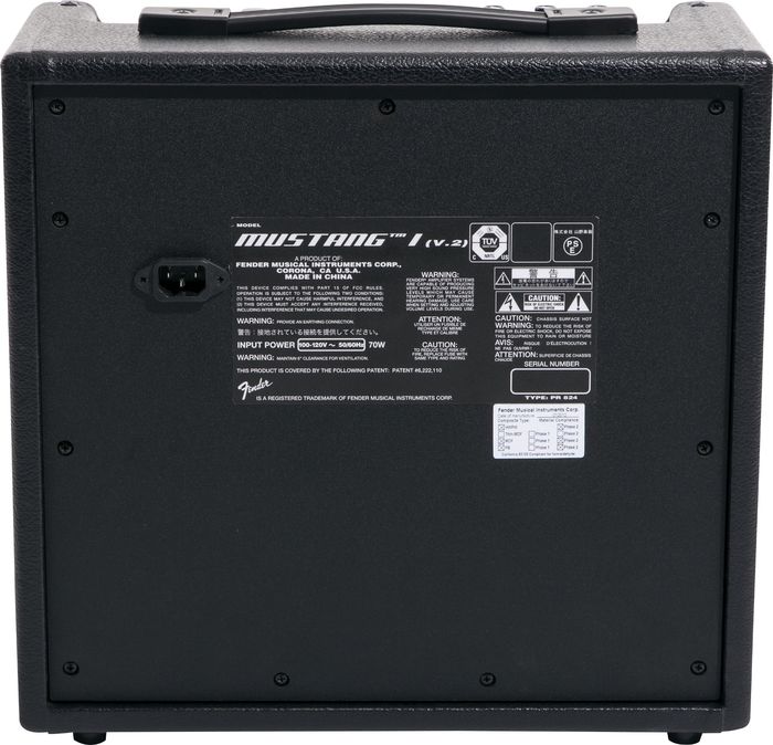 Fender Mustang I V.2 20W 1x8 Guitar Combo Amp