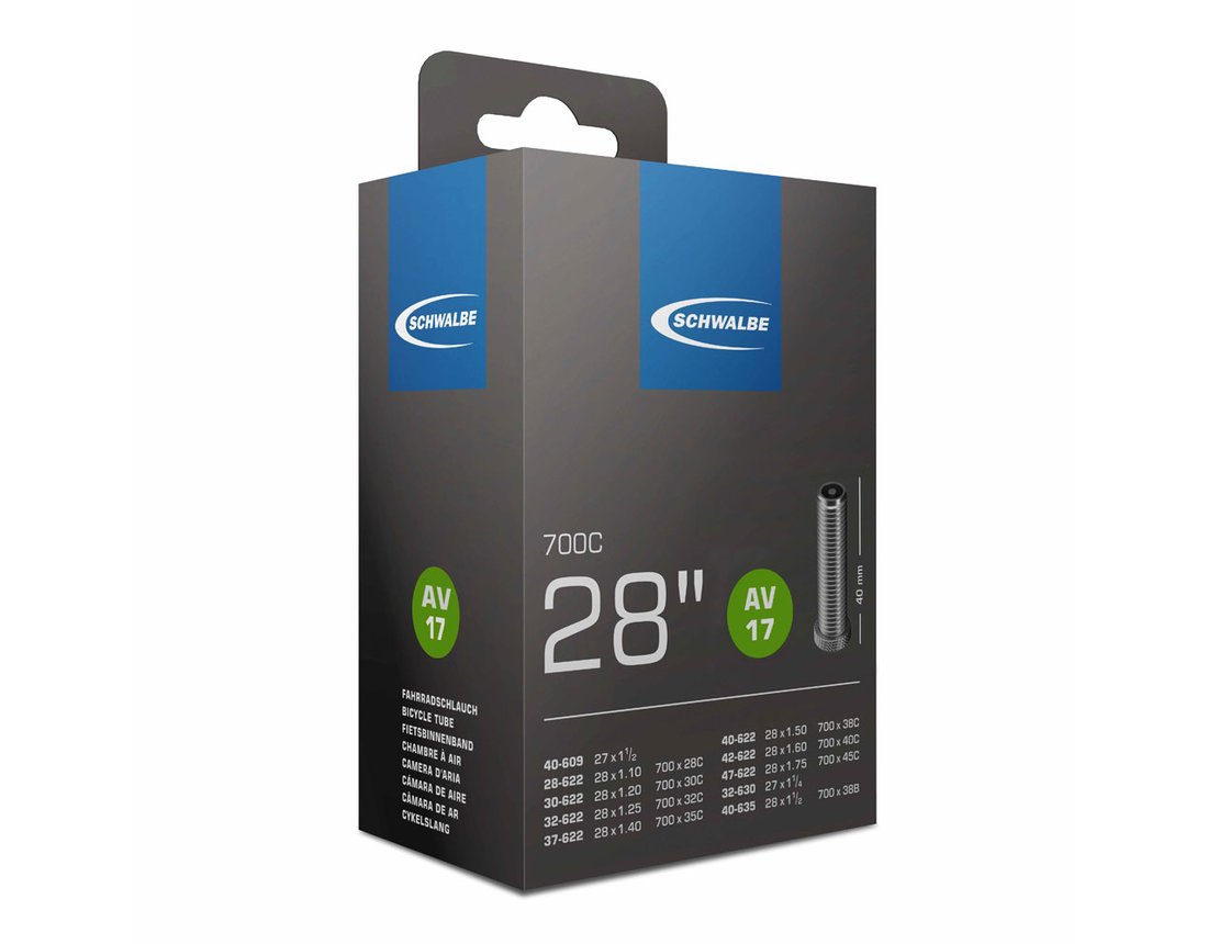 ยางใน Schwalbe AV17 700 x 28/45 จุ๊บใหญ่