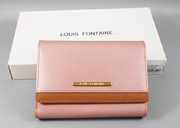 กระเป๋าสตางค์ LOUIS FONTAINE กะปิเมทาลิก ใหม่ แท้
