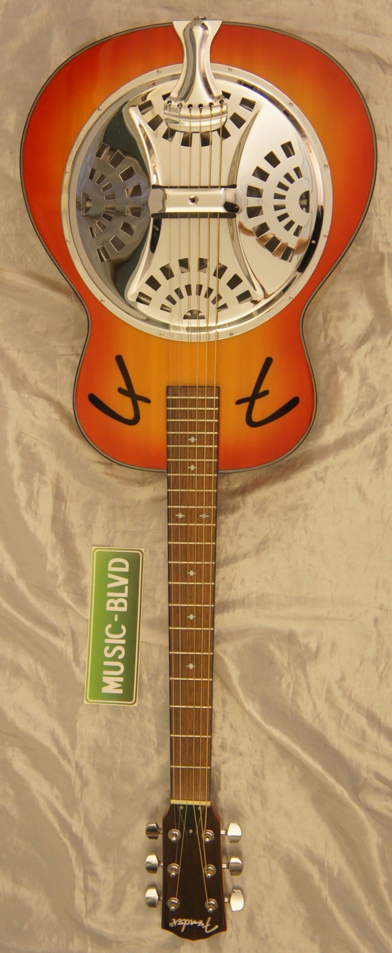 Fender FR-50 Resonator Guitar Sunburst