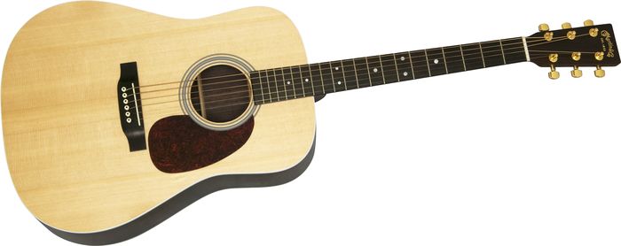Martin Mmv Solid Top Dreadnought Rosewood/Sitka Acoustic Guitar Natural