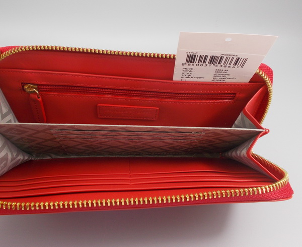 กระเป๋าสตางค์ JEAN-LOUIS SCHERRER แดง ใหม่ แท้