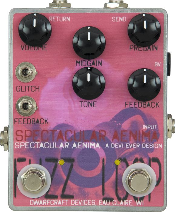 Dwarfcraft Spectacular Aenima Distortion Guitar Effects Pedal
