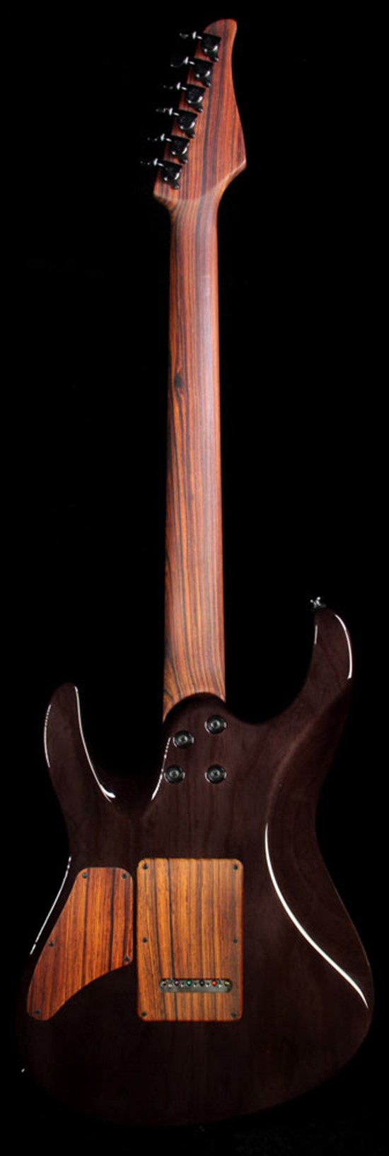 Suhr Modern Curly Mango Electric Guitar Black Burst