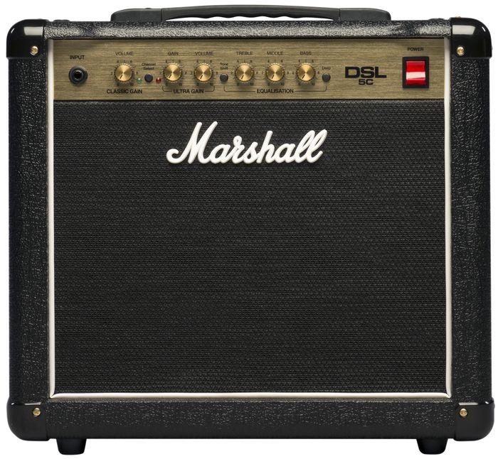 Marshall DSL5C 5W 1x10 Tube Guitar Combo w/ Celestion Ten-30 Black