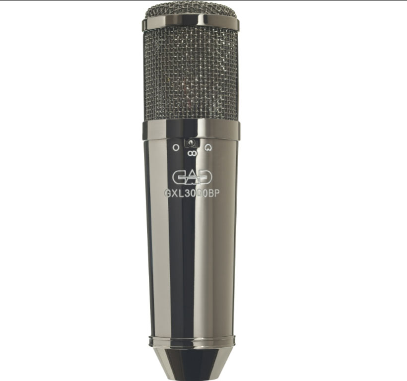 CAD GXL3000BP Multi-Pattern Condenser Microphone Black Pearl Chrome