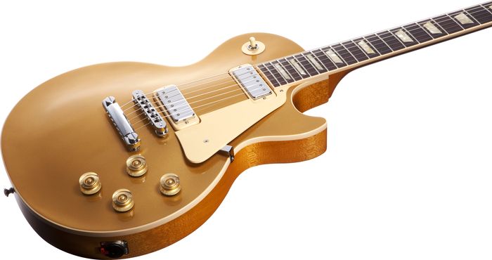 Gibson Limited Run Les Paul Deluxe Electric Guitar Gold Top