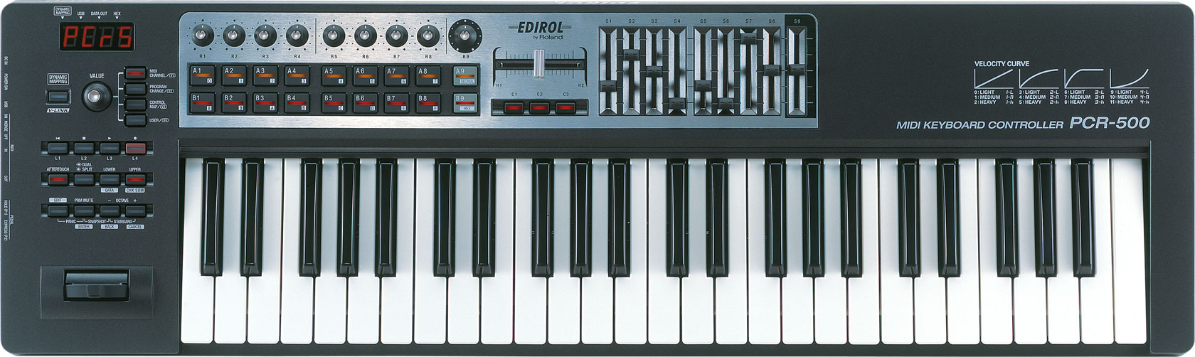 Edirol PCR-500 USB MIDI Keyboard Controller