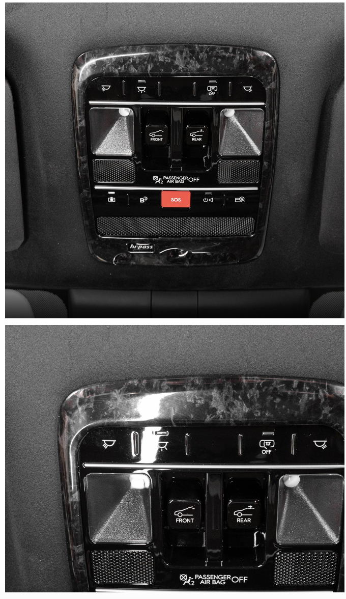 ฝาครอบคอนโซลเหนือศีรษะ Hyundai SANTA FE Hybrid ฮุนได ซานตา เฟ่