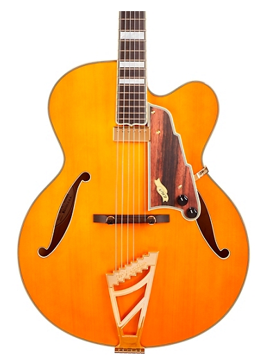 D Angelico Excel Series EXL-1 Throwback Hollowbody Electric Guitar USA Seymour Duncan Floating Mini Humbucker Stairstep Tailpiece