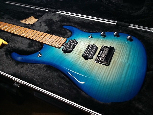 Ernie Ball Music Man 2016 John Petrucci Signature JP15 FM Bali Blue Burst Special Edition for China